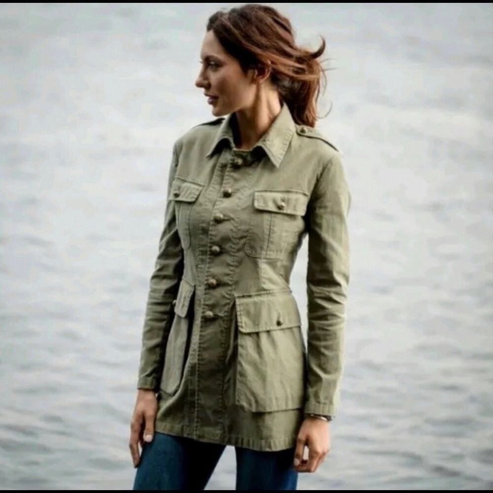 GUIDEBOAT CO LAFAYETTE ESCADRILLE PREMIUM JAPANESE CORDED TWILL JACKET SIZE XS